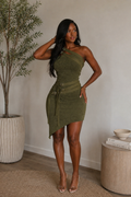 Olivia Luxe Buckle Dress