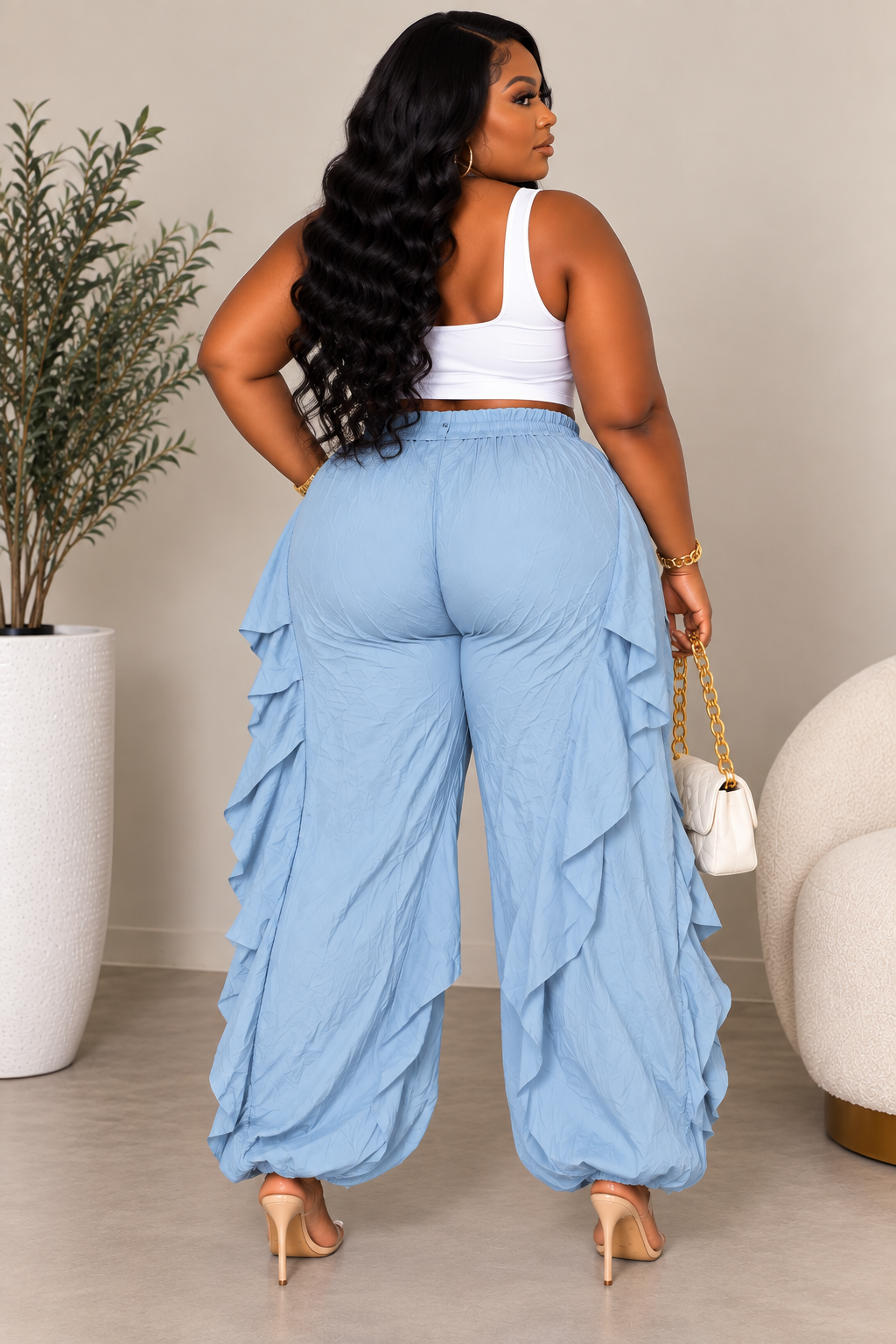 Main Character Ruffle Joggers