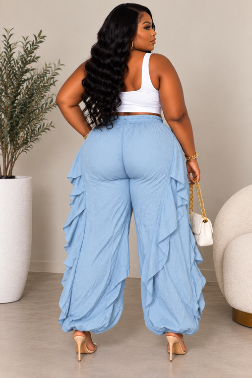 Main Character Ruffle Joggers